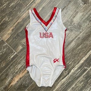 usa gymnastics leotard by gk
